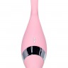 Розовый многофункциональный стимулятор Dahlia - 14 см.
