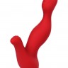 Красный силиконовый вибростимулятор простаты Proman - 12,5 см.