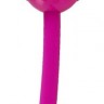 Лиловое виброяйцо Super Soft Silicone Love Ball