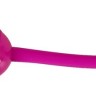 Лиловое виброяйцо Super Soft Silicone Love Ball