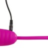 Лиловое виброяйцо Super Soft Silicone Love Ball