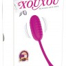 Лиловое виброяйцо Super Soft Silicone Love Ball