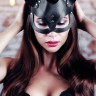 Чёрная маска кошки Erin Black