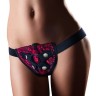 Красно-черные трусики LOVELACE HARNESS