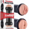Телесный двусторонний мастурбатор Training Master Double Side Stroker Pussy and Anus