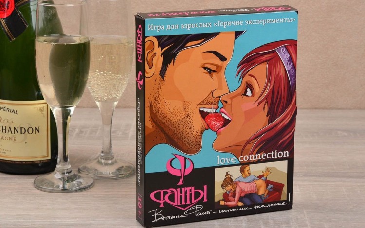 Эротическая игра "Фанты - Горячие эксперименты"