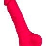 Розовый фаллоимитатор-реалистик Adam S - 18,5 см.