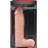 Телесный вибратор-реалистик REALSTUFF 7INCH DONG - 18 см.