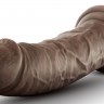 Коричневый фаллоимитатор 8 Inch Cock With Suction Cup - 20,3 см.