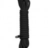 Черная веревка для бандажа Japanese rope - 10 м.