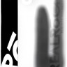 Чёрный анально-вагинальный фаллоимитатор Realistic Double Cock 9 Inch - 23 см.