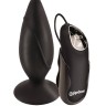 Анальная пробка с пультом управления Elite Vibrating Plug - 11 см.