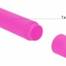 Набор розовых вагинальных расширителей с вибропулей Silicone Vaginal Dilator Set
