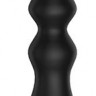 Черный анальный вибратор NAGHI NO.30 - 26 см.