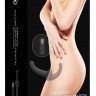 Черный безремневой вибрострапон с пультом управления Vibrating Silicone Strapless Strapon