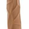 Кофейный фаллоимитатор без мошонки Dr. Skin Realistic Cock Basic 7.5 - 19 см.