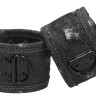 Черные джинсовые наручники Roughend Denim Style