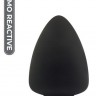 Черная анальная пробка PREMIUM SILICONE PLUG M - 11 см. 