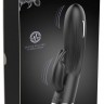 Черный вибратор-кролик с электростимуляцией E-Stim Rabbit Vibrator - 19,3 см.