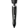 Черный вибратор Doxy Die Cast Wand Massager - 34 см.