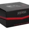 Черный мужской пояс верности Silicone Cage Ballsplitter Model 18 Chastity 3.5"