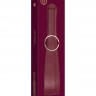 Бордовая шлепалка Belt Flogger - 54 см.
