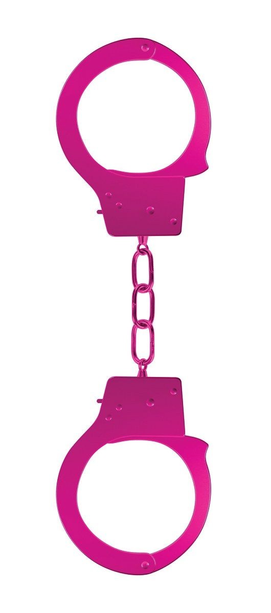 Розовые наручники OUCH! Pink
