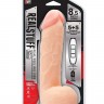 Телесный USB-вибратор REALSTUFF 8.5INCH - 22 см.