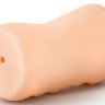 Телесный мастурбатор-ротик с язычком Oral Anne