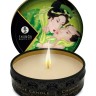 Массажная свеча Exotic Green Tea с ароматом зелёного чая - 30 мл.