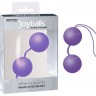 Фиолетовые вагинальные шарики Joyballs Trend