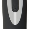 Черная анальная втулка с вибрацией и функцией нагрева Warming & Vibrating Butt Plug