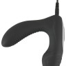 Черная анальная втулка с вибрацией и функцией нагрева Warming & Vibrating Butt Plug