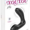 Черная анальная втулка с вибрацией и функцией нагрева Warming & Vibrating Butt Plug