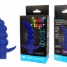 Синяя вибрирующая анальная елочка Sweet Toys - 10,8 см.