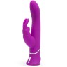 Лиловый вибратор-кролик Curve Rechargeable Rabbit Vibrator - 25,4 см.