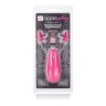 Розовые зажимы на соски с нагревательным эффектом с вибрацией Heated Nipple Teasers 