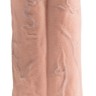 Страпон-система с телесной насадкой 11" Two Cocks One Hole Hollow Strap-On Suspender System - 30,5 см.