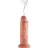 Фаллоимитатор с имитацией семяизвержения 6" Squirting Cock - 17,8 см.