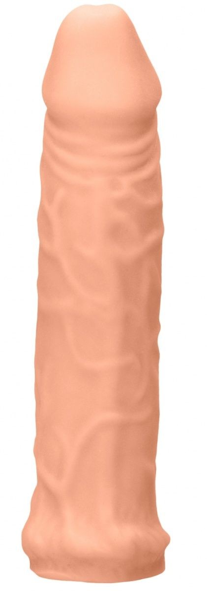 Телесная увеличивающая насадка Penis Extender - 17 см.