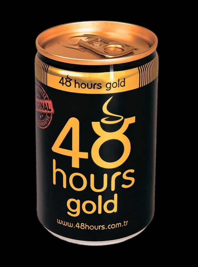 Возбуждающий газированный напиток 48 hours gold - 150 мл.