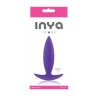 Фиолетовая анальная пробка для ношения INYA Spades Small - 10,2 см.