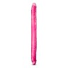 Розовый двусторонний фаллоимитатор B Yours 16" Double Dildo - 40,6 см.