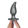 Серая анальная вибропробка Climaximum Idosi