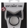 Черное эрекционное кольцо Gentlemans Ring