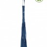 Синяя многохвостая джинсовая плеть Roughend Denim Style - 57 см.