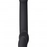 Черный безремневой страпон Silicone Bendable Strap-On L