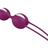 Фиолетовые вагинальные шарики Smartballs Duo