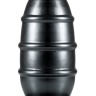 Черная анальная пробка Fuc Plug - 20,9 см.