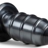 Черная анальная пробка Fuc Plug - 20,9 см.